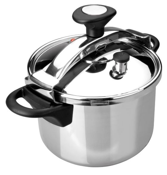 PANELA PRESSAO 12L C/CESTO CLASSIC INOX